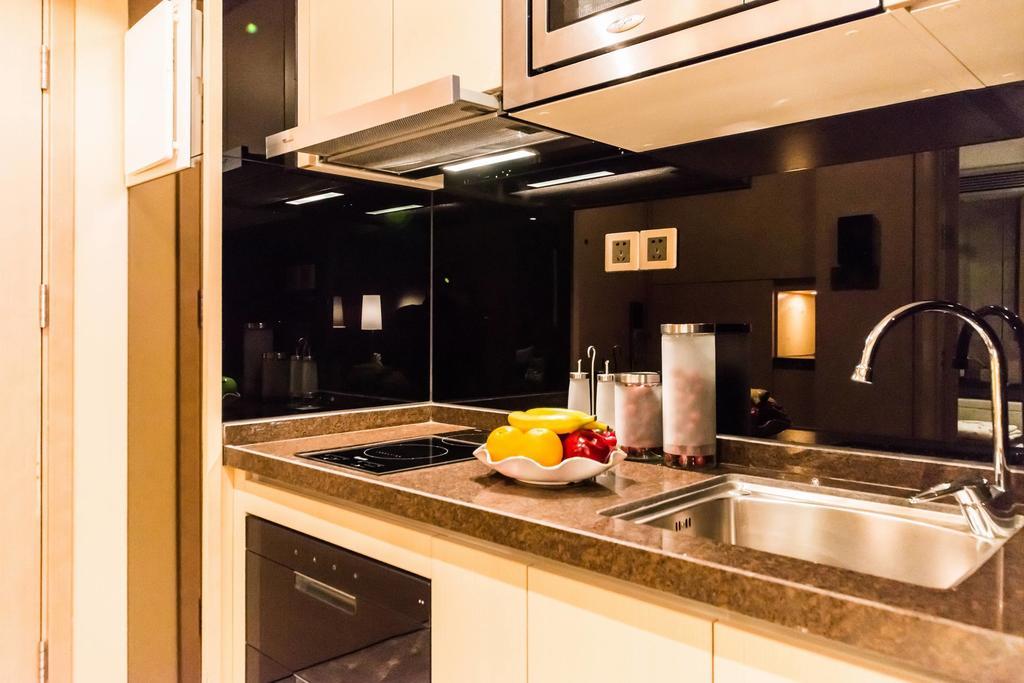 一呆公寓广州保利中达店 Guangzhou Bagian luar foto