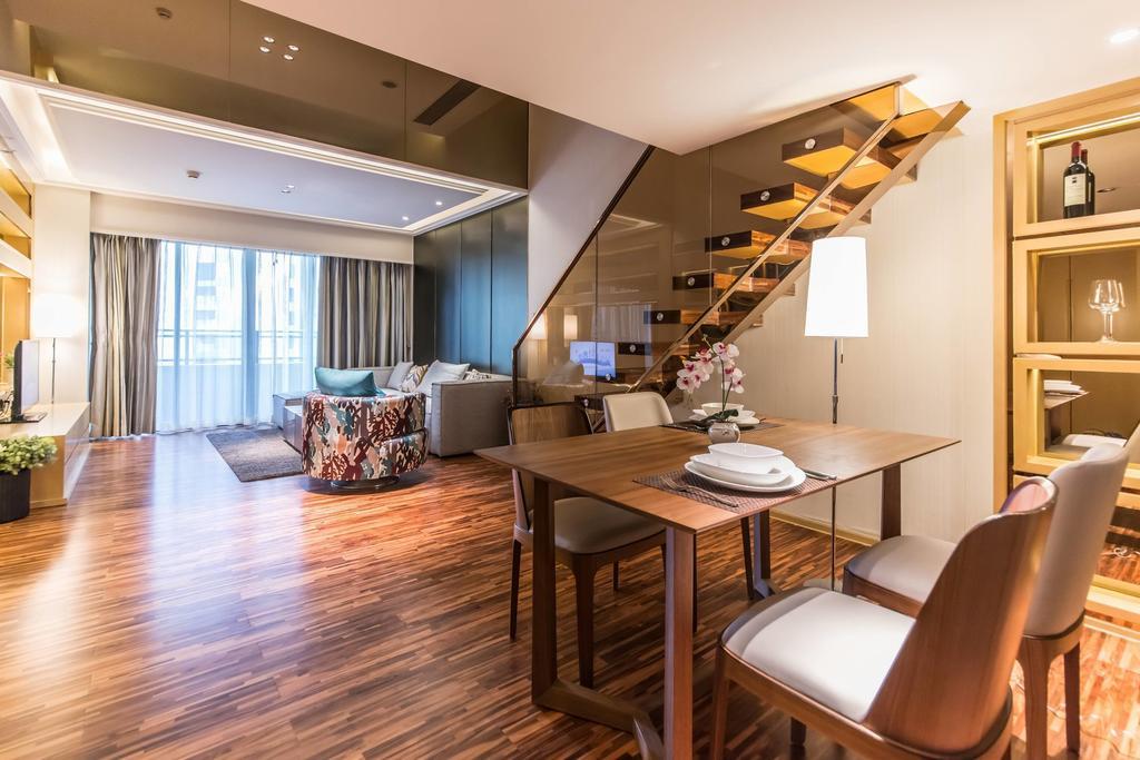 一呆公寓广州保利中达店 Guangzhou Bagian luar foto
