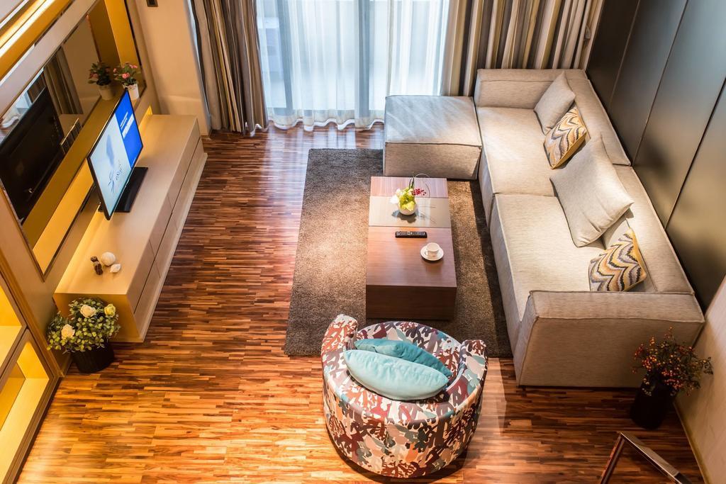 一呆公寓广州保利中达店 Guangzhou Bagian luar foto