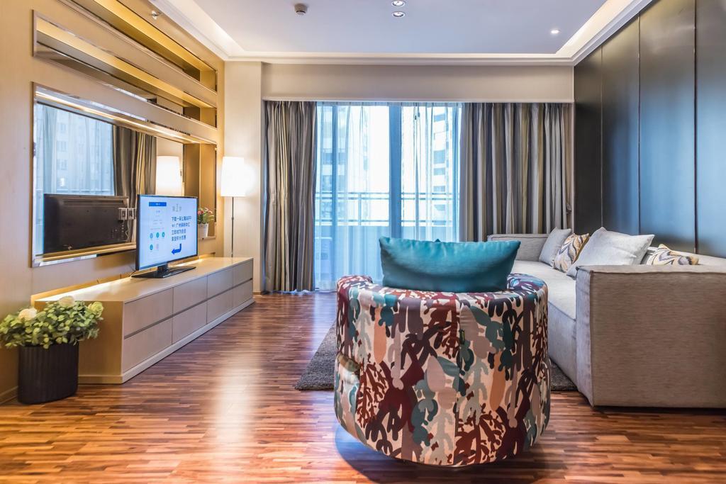 一呆公寓广州保利中达店 Guangzhou Bagian luar foto