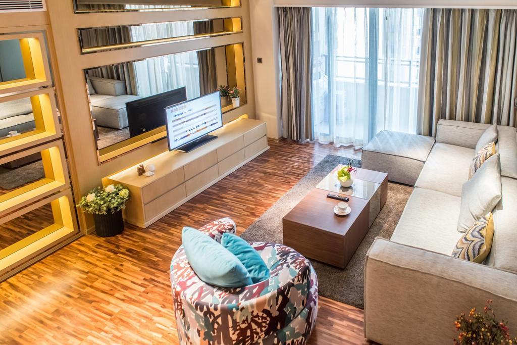 一呆公寓广州保利中达店 Guangzhou Bagian luar foto