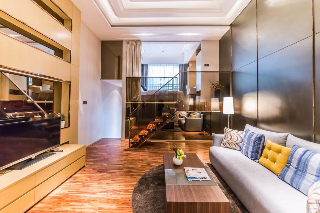 一呆公寓广州保利中达店 Guangzhou Ruang foto