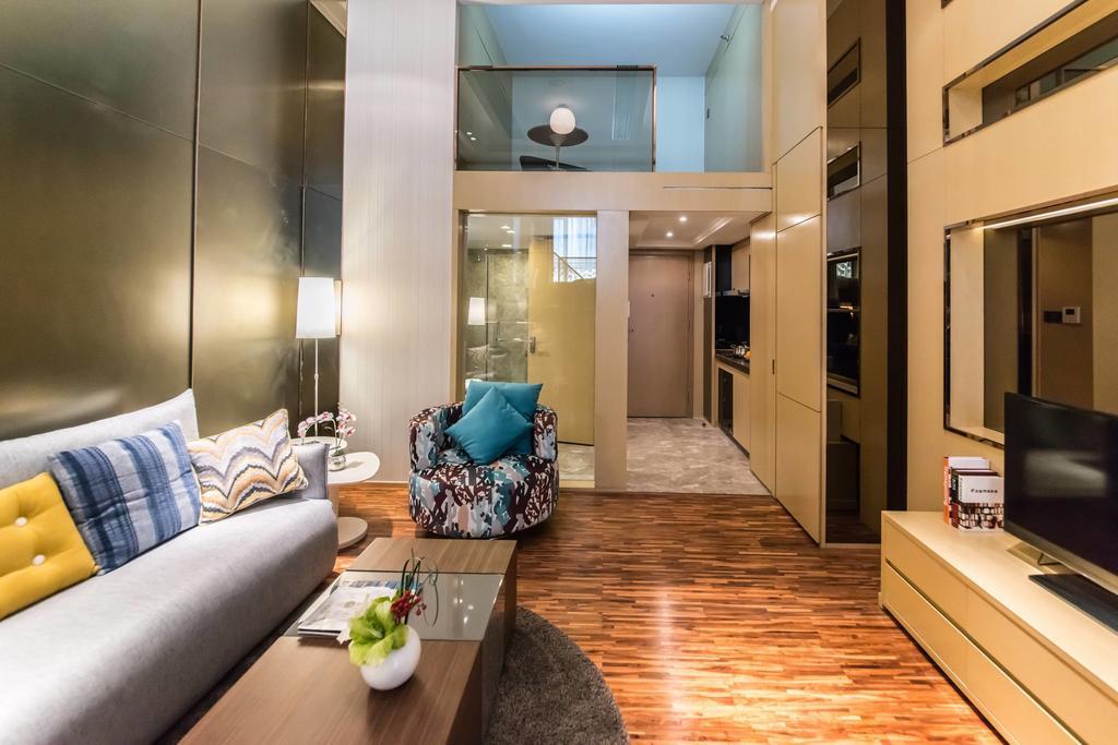 一呆公寓广州保利中达店 Guangzhou Bagian luar foto