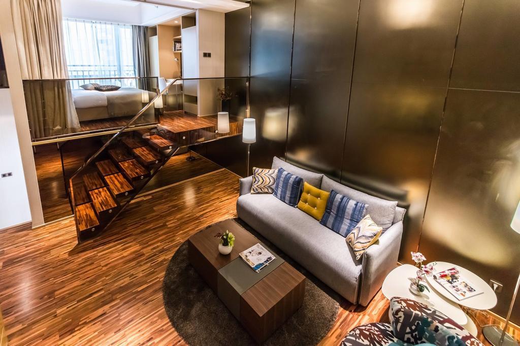 一呆公寓广州保利中达店 Guangzhou Bagian luar foto