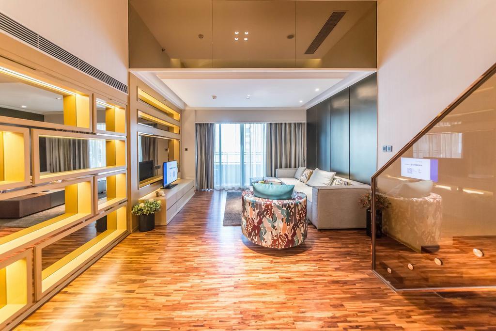 一呆公寓广州保利中达店 Guangzhou Bagian luar foto