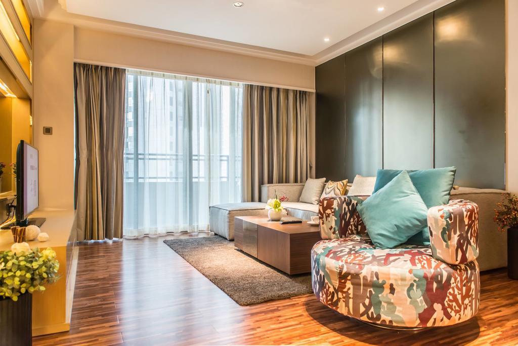 一呆公寓广州保利中达店 Guangzhou Bagian luar foto