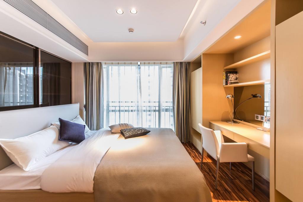 一呆公寓广州保利中达店 Guangzhou Ruang foto